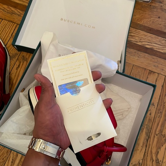 Buscemi High Top Luxury Sneaker . Made In Italy . Good Condition. MENS 9 US - Picture 5 of 5